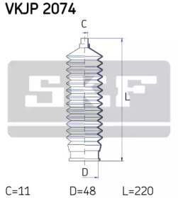 SKF VKJP 2074